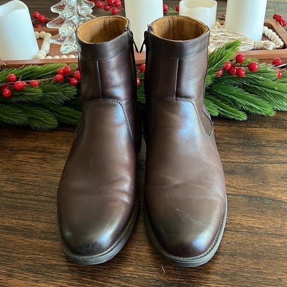 Florsheim Midtown Plain Toe Boot | color cognac | size 11 main image 6